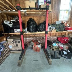 Weight Rack/pull Up 