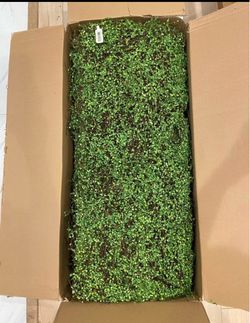 LOT OF 8 Artificial Mini Leaf Mats !  14 inch (width) x 36 inch (length) - SUPER CHEAP PRICE