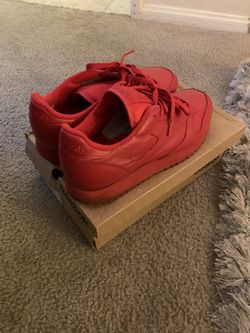 Red Reebok’s size 12