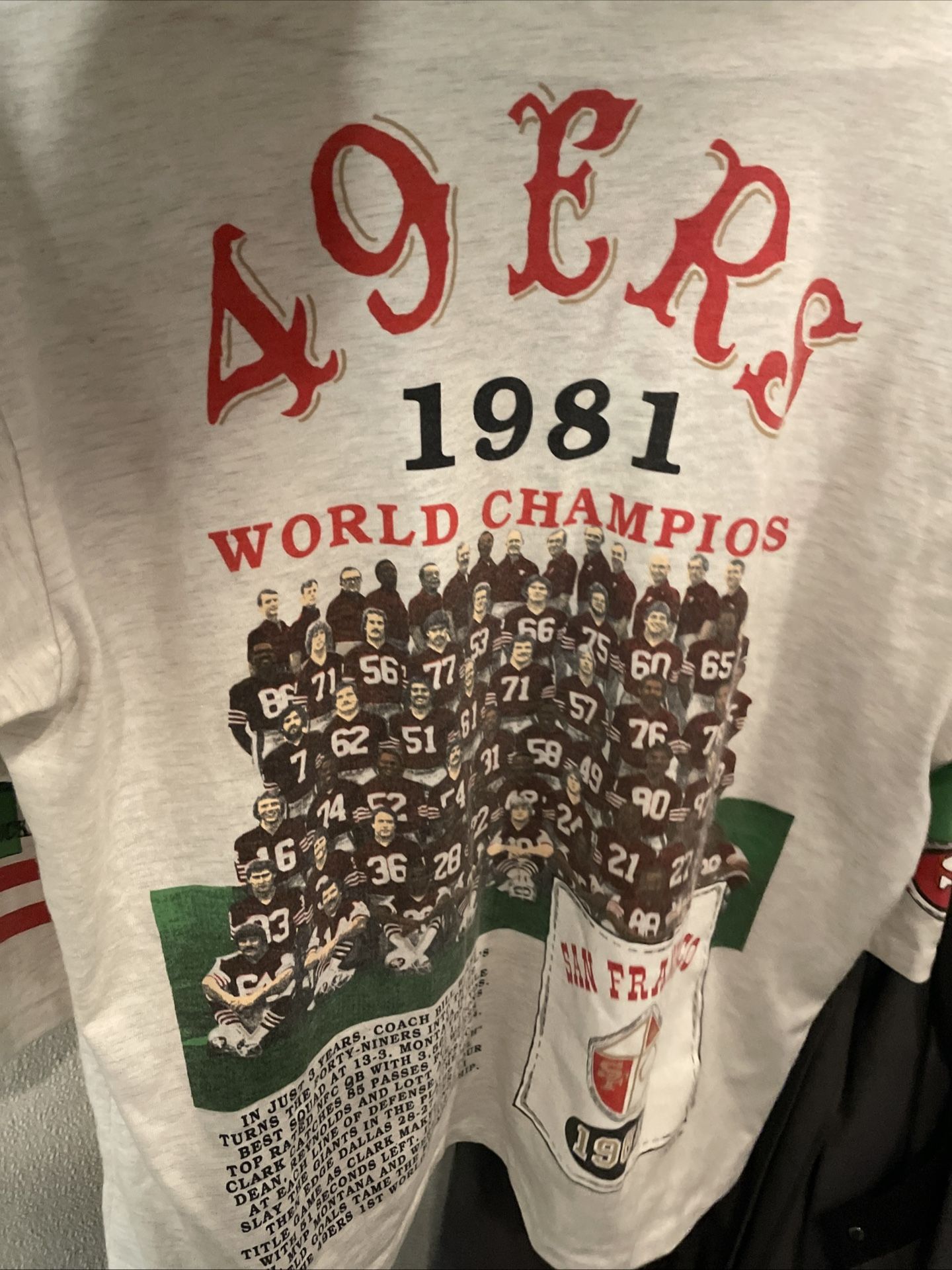 Vintage 49ers Shirt