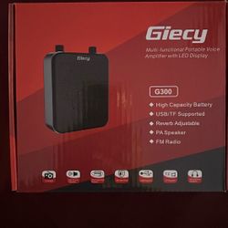 Giecy Portable Voice Amplifier G300