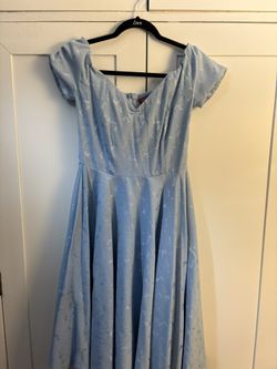 British Retro Swing Dress