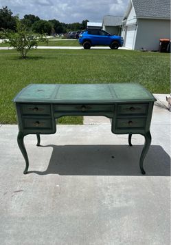Wooden desk