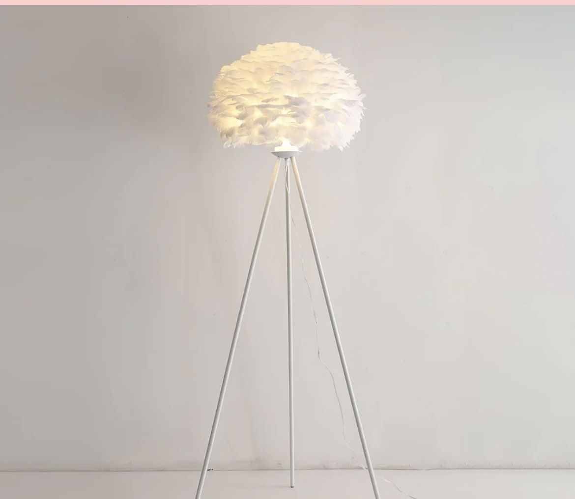 Feather Floor Lamp