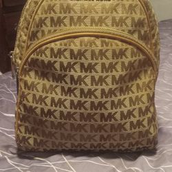 Real Michael Kors Mini Backpack 