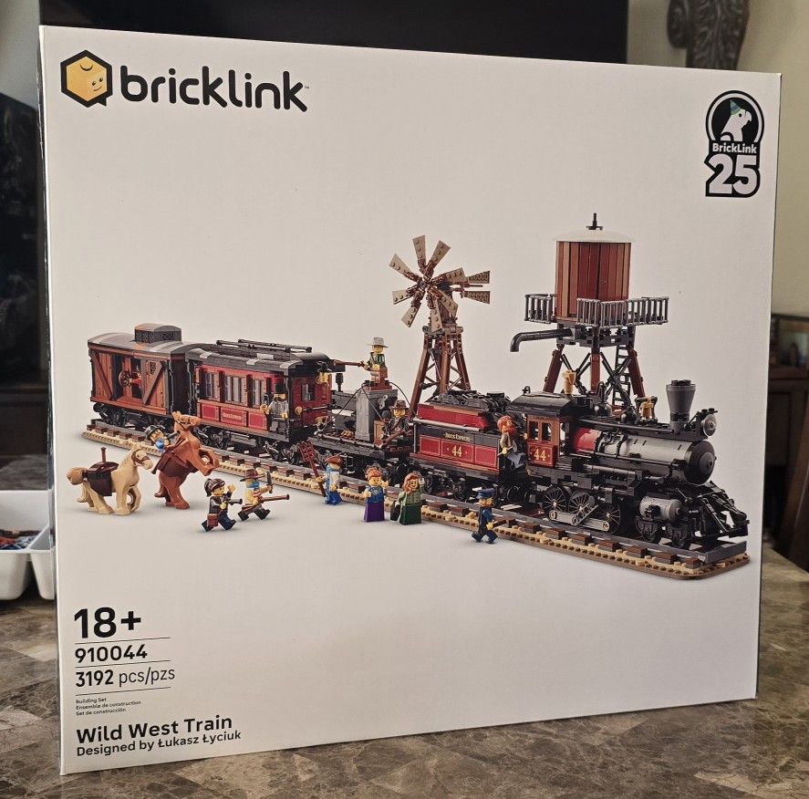 LEGO Bricklink 910044 Wild West Train New!