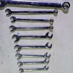 Lot of 12 Snap On Wrenches