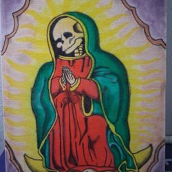 Virgen & Santa Muerte.