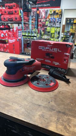 Milwaukee M12 FUEL 12V Lithium-Ion Brushless Cordless 6 in. Random Orbital Sander (3/16 in. Orbit) Tool-Only