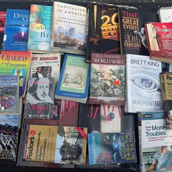 Large Mixed Lot of Books – Travel, History, Self-Help, Novels & More
