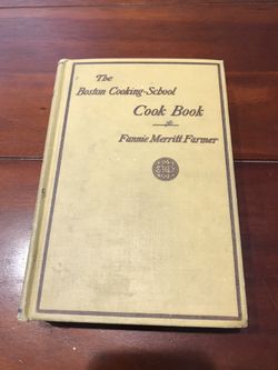 1922 The Boston Cooking School Cook Book