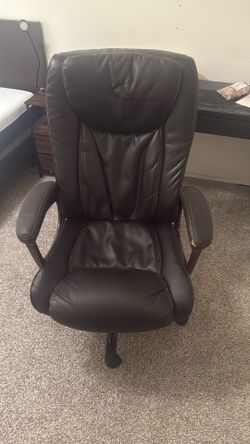 Leather office chair