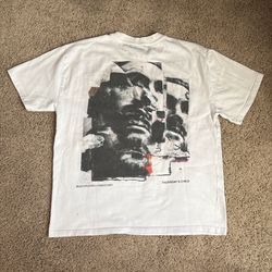 White Thursday's Child collage t-shirt 