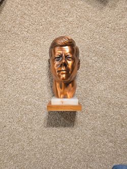 JFK Bronze Bust Statue