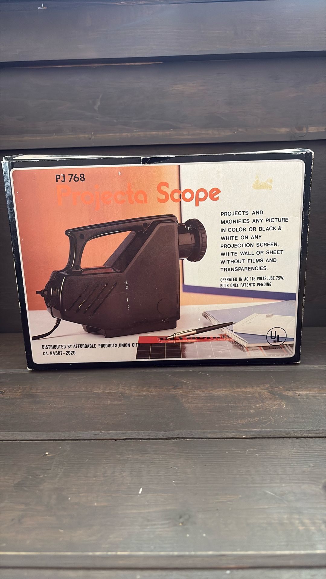 Vintage Projecta Scope PJ 768 – Picture Projector
