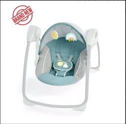 Ingenuity Sun Valley Canopy Portable Swing - Teal