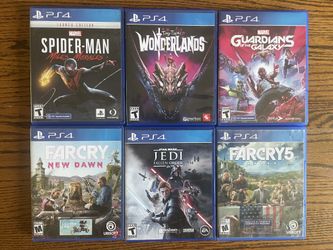 PlayStation PS4 Games