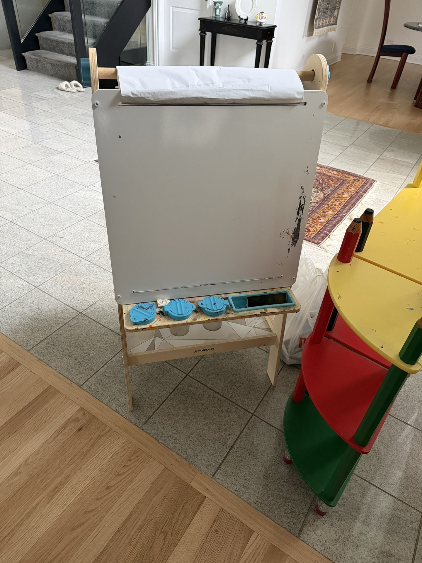 Kids Chalkboard And White Board