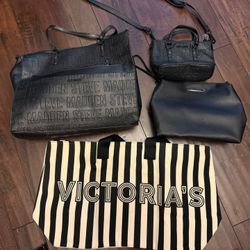 Steve Madden Bags And Brand New Victoria Secret Tote.  $30 For All 