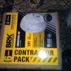 Brk Combo Smoke &Carbon Detectors ,6pk