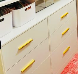 White dresser