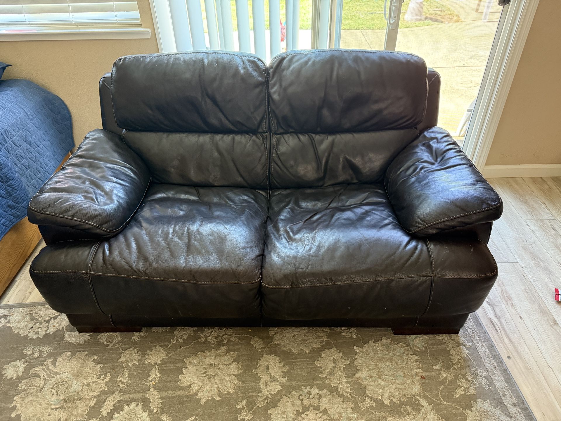 Sofa Loveseat leather