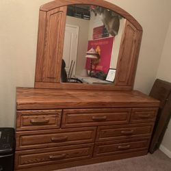 Dresser with Vanity