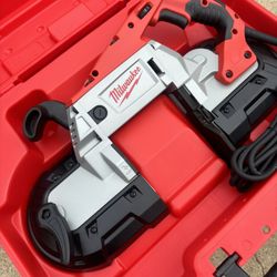 Milwaukee 11Amp Deep Cut Band Saw/44-7/8 -With hard Case Is New No Band  Pickup Only 