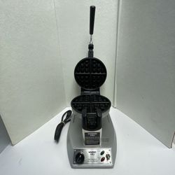 Waring Pro WMK300 Professional Belgian Waffle Maker Flip Restaurant - Tested