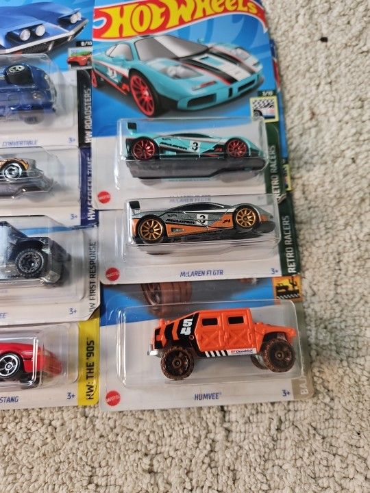 10 Lot Bundle Hot Wheels Brand New In Box Assorted Mix