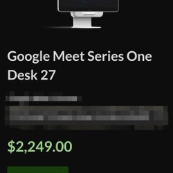 Google Meet 27 All In One Computer 