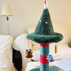 Cat Tree Tower Christmas Design 