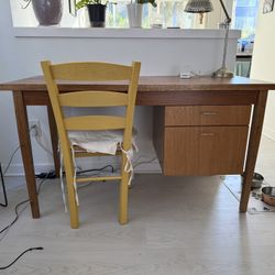 Handmade Wood Writing Desk