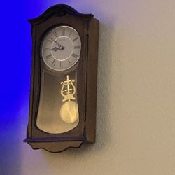 Small Wall Grandfather Clock With Chimes