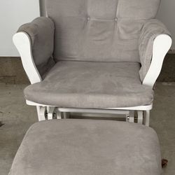 Rocking Chair With Footrest