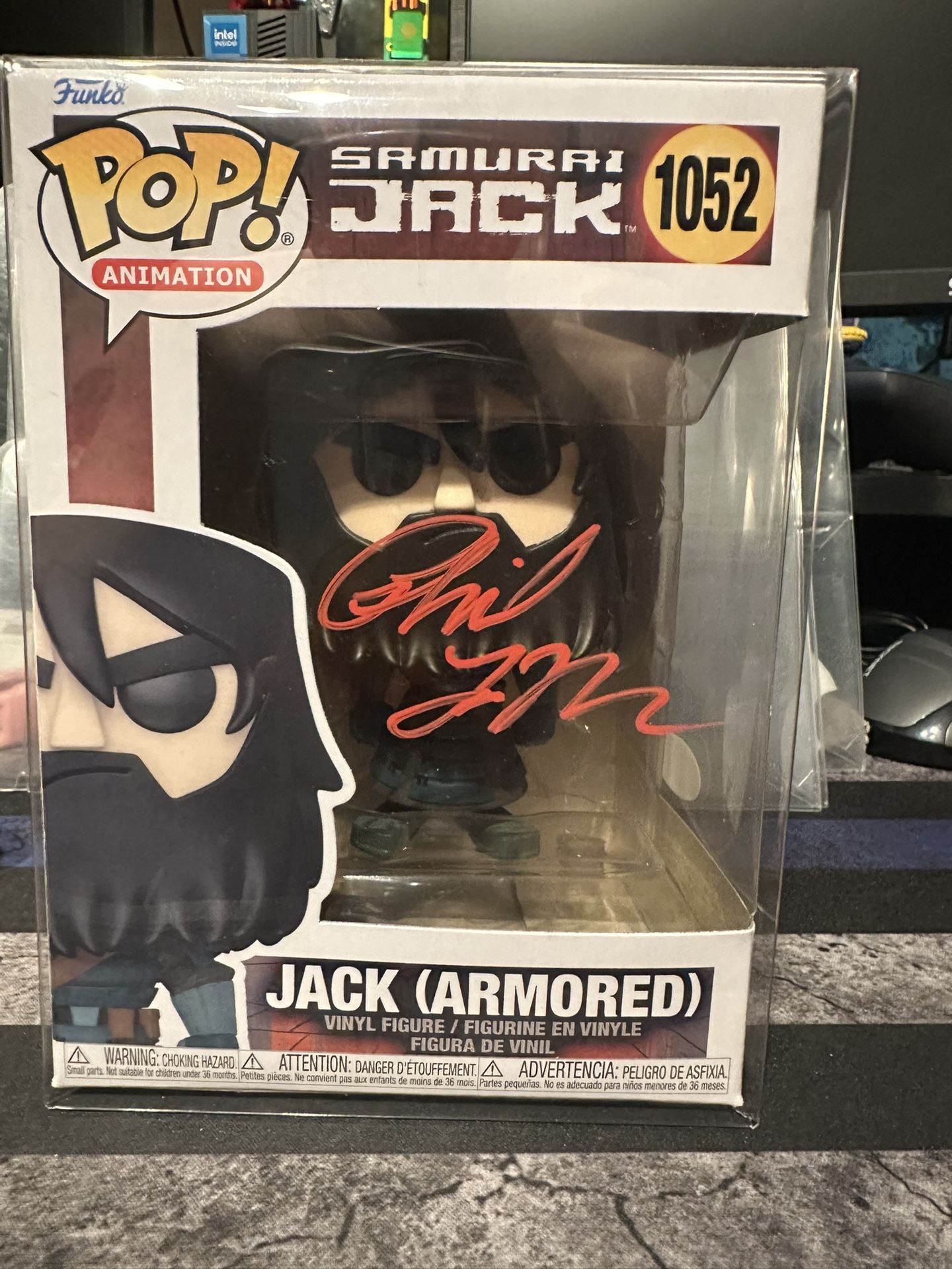 Funko Pop Samurai Jack Signed With COA