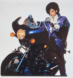 Prince - Purple Rain - 50" tall cardboard display