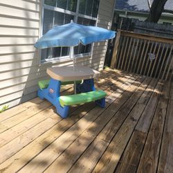 Toddler Picnic Table