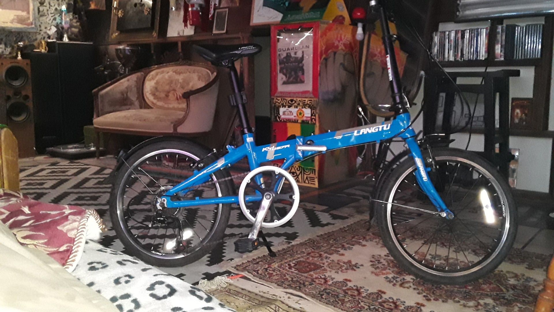 Langtu kya27r folding bike 100