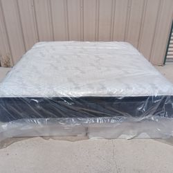New king eurotop mattress only