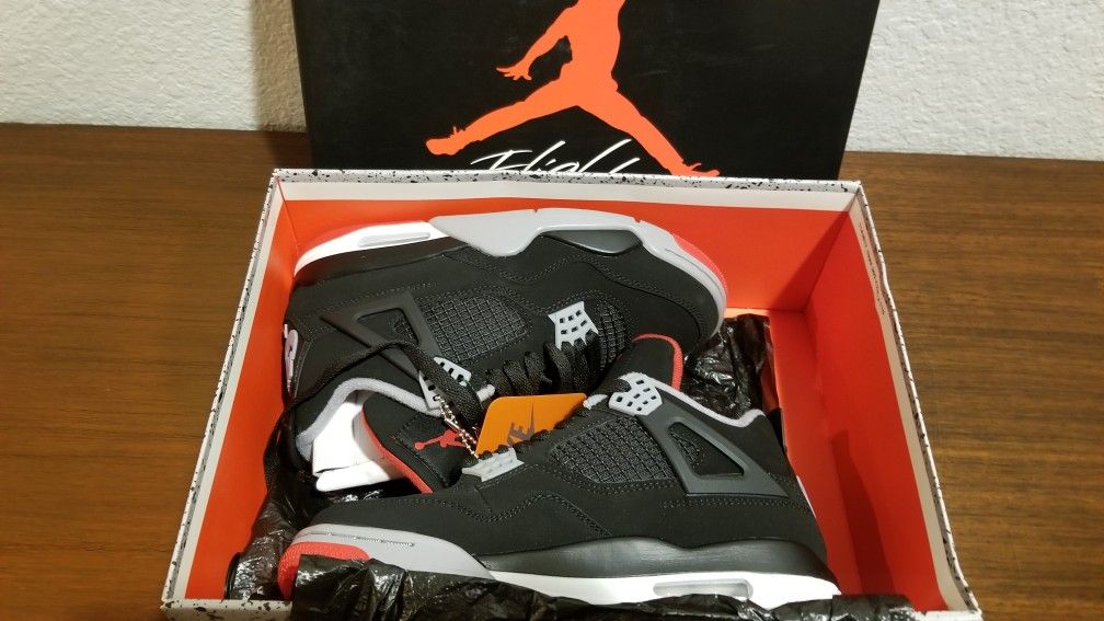 Air Jordan 4 Retro Mens Sz 4, Wmns Size 5.5 2019