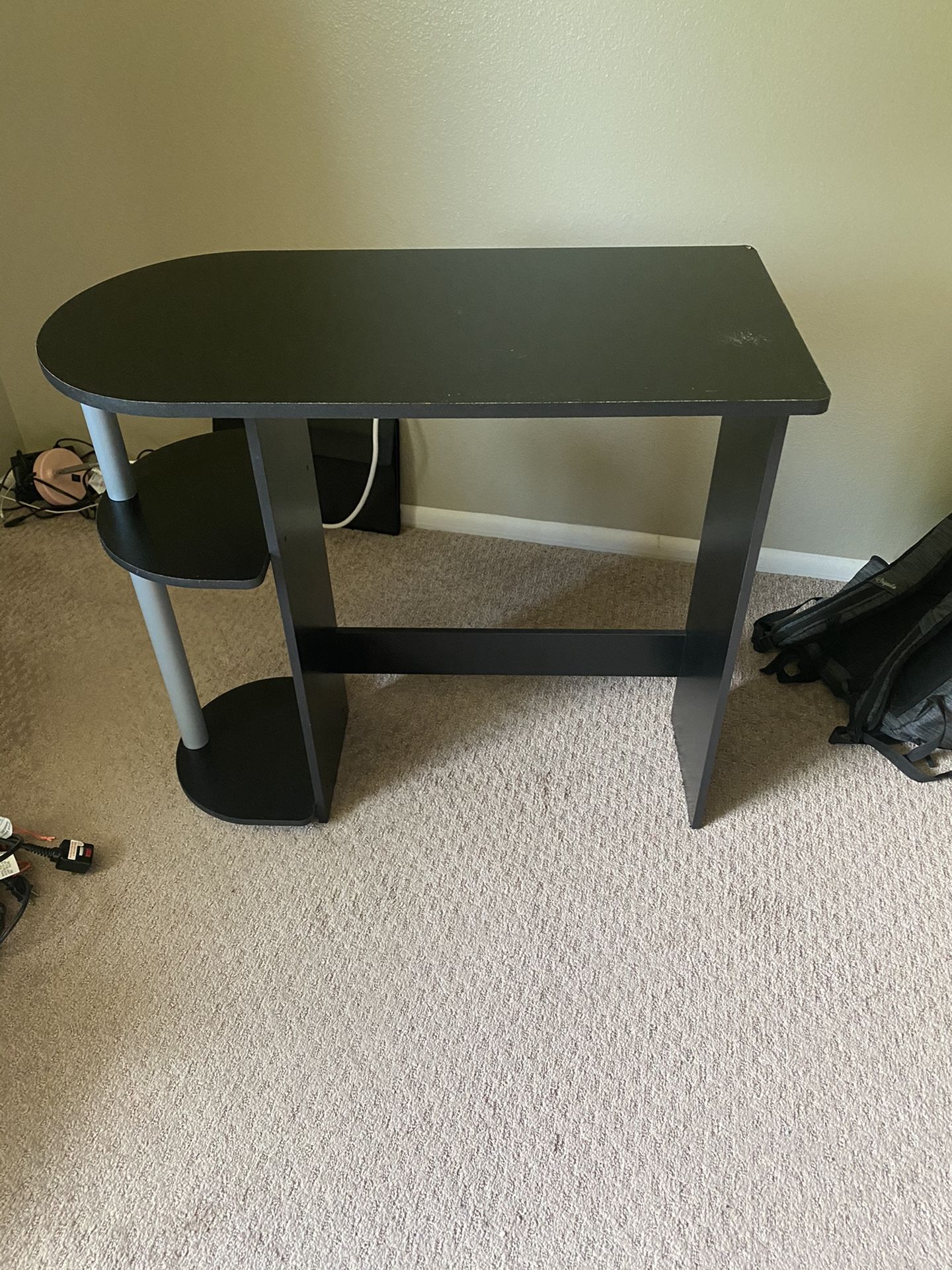 Small Black Desk