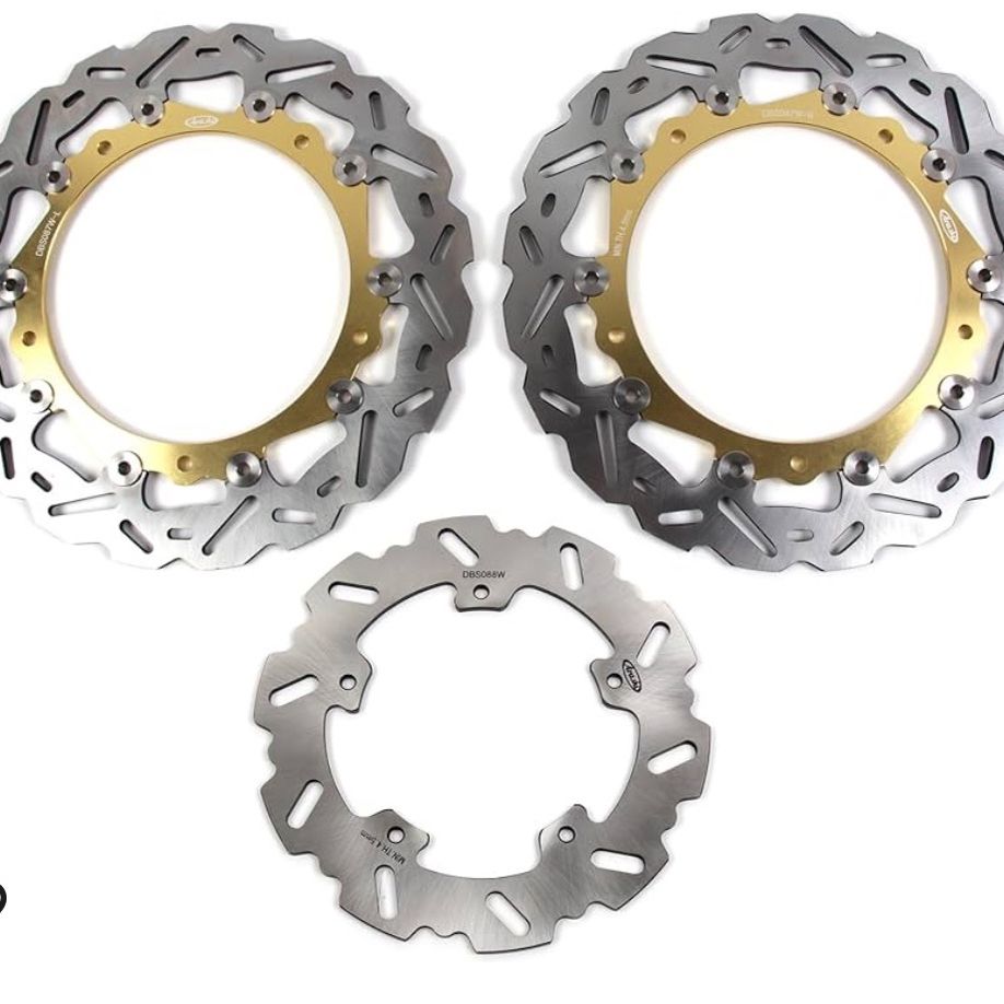 Arashi Front Rear Brake Disc Rotors for BMW S1000RR 2009-2018 / S1000R 2014-2017 NAKED 2014-2018 Motorcycle Replacement Accessories S 1000 RR R S1000 