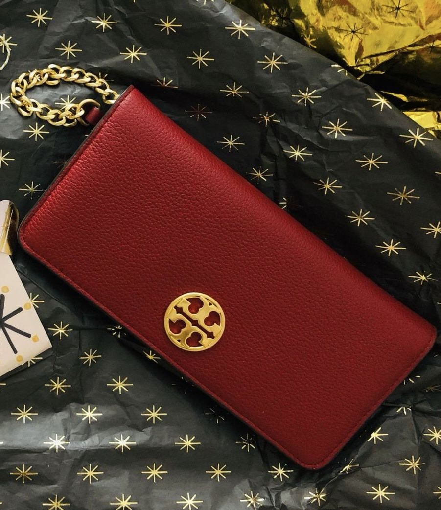 AUTHENTIC TORY BURCH BIFOLD WALLET, NEVER USED