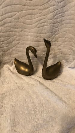 2 Sets Of Brass Birds