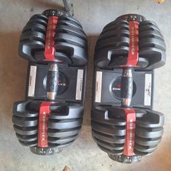 Bowflex 5-52 Lb Adjustable Dumbbells 