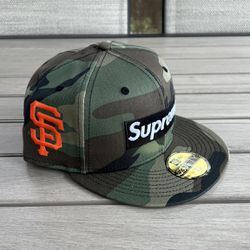 Supreme MLB New Era Box Logo Fitted Cap ‘San Francisco’ Brand New