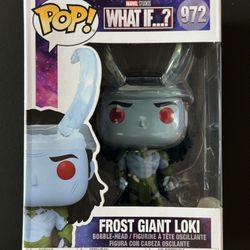 Funko Pop! Frost Giant Loki #972 Marvel What if? Funko Shop Exclusive