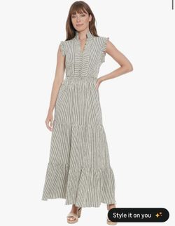 Nevis Maxi Dress by London Times Size 18w