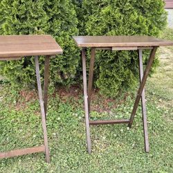 Wood Side Tables (Set of 2)